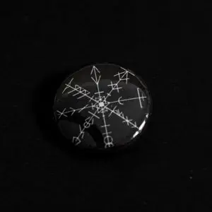 BUTTON - MISSGLÜCKTER KOMPASS